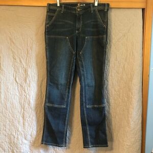 Carhartt Women's Slim Fit Double Front Jeans - Size 12
